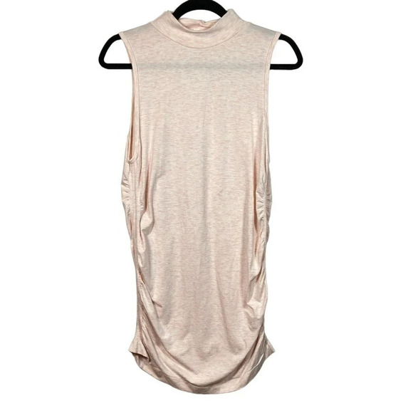 Fabletics Kathie Tunic Tank, Size Large, Pale-Pink, Sleeveless, New with Tags - Picture 2 of 10